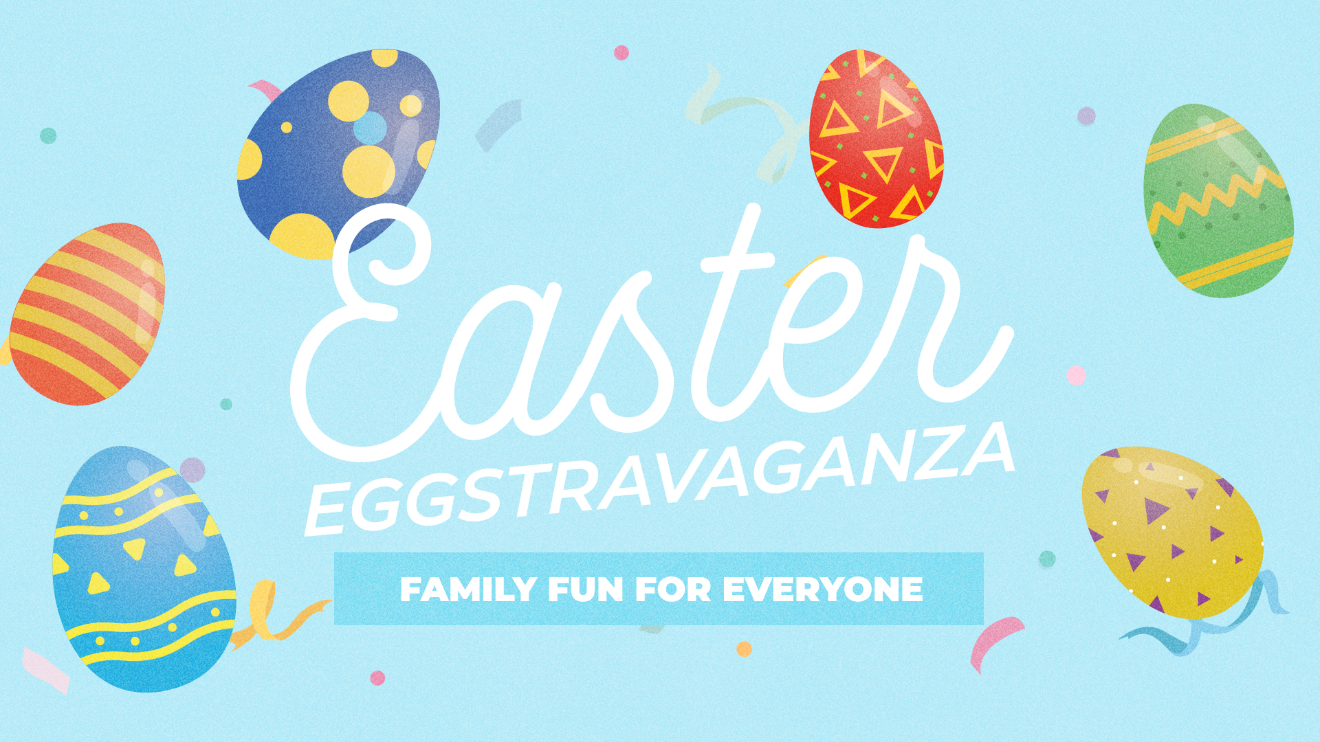 Easter Eggstravaganza Egg Graphic - Subtitle Easter Eggstravaganza Egg Graphic - Subtitle